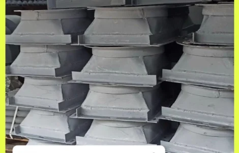 Патрубок перехідний Ø400 на 400х400