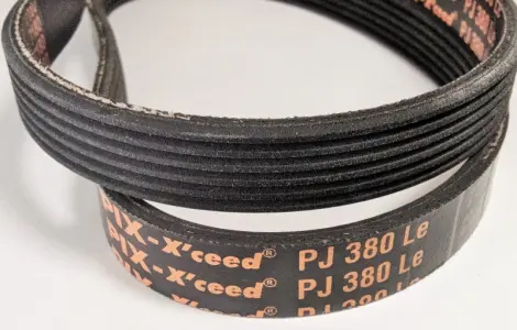 Приводной ремень для газонокосилки Forte FEM-1400 6PJ380. Форте на замену