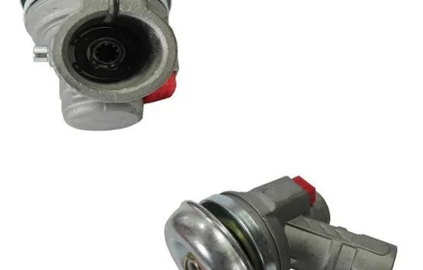 Редуктор (d=26 мм, 9 шліців) (з кнопкою) (сріблястий) мотокоси Vitals 44, код 180653A