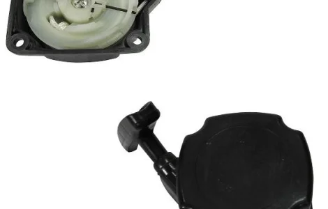 Стартер (2 зачепи "вуса" метал, квадрат) (чорний) мотокоси Китай 40/44, код 178656