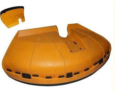 Кожух захисний (помаранчевий, пластина) мотокоси Китай 40/44, код 142023
