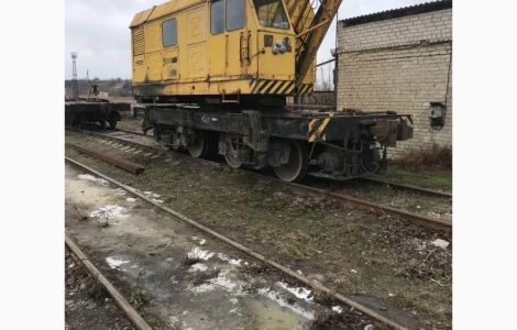 Крани на залізничному ходу КЖДЭ, КЖДЕ, КДЭ, КДЕ в Київ, Чернігів, Житомир, Вінниця, Суми, Луцьк