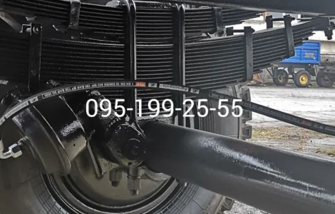 Ресора передньої вісі 3ПТС-12, стремянка ресори 3ПТС-12, ходова частина причепа 3ПТС-12