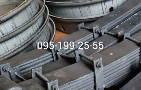 Ресора, диск колеса 2ПТС-4, КТУ-10А; запчастини КТУ-10А, 2ПТС-4