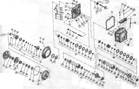 ГДП к погрузчикам Балканкар ДВ 1784, ДВ 1786, ДВ 1788, ДВ 1792