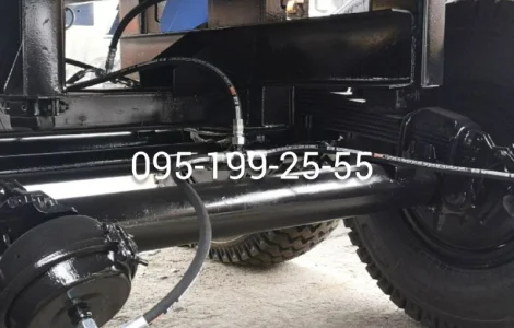 Вісь 3ПТС-12, вісь балансиру 3ПТС-12, ходова частина причепа 3ПТС-12