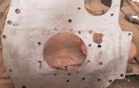 Лист задний под стартер МТЗ
