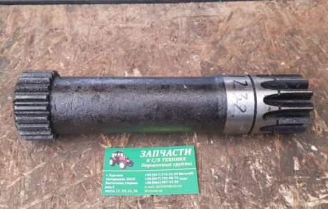 Вал сцепления ВОМ Т-40 (z=12) (Т50-1601232)