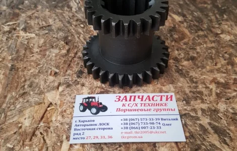 Шестерня КПП Т-16 ведомая 5 и 6 передачи. СШ20.37.116 z=23/28