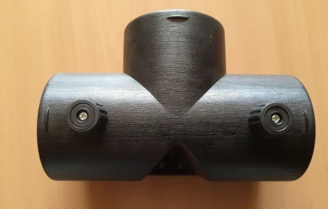 Трійник повітроводу 75мм із заслінкою для автономного обігрівача