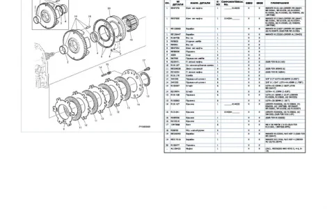 Каталог запчастей Джон Дир 6800 - John Deere 6800