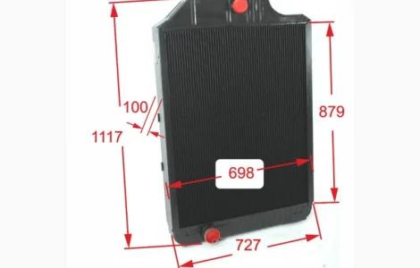 Радиатор водяной для трактора John Deere 8430