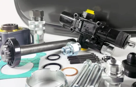 Комплект гідравліки на тягач Daf, MAN з КПП ZF з боковим сталевим баком