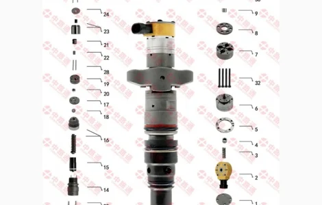Fit for CAT C7 nozzle 221F426554 fit for CAT C7-C9 Injector Body