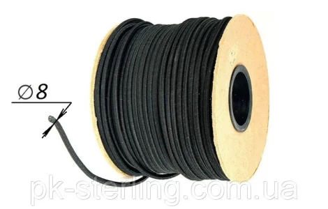 Резинка тента (эспандер), шнур резиновый на грузовые авто, на кузов, борта