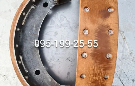 Колодка гальмівна 2ПТС-4, запчастини 2ПТС-4