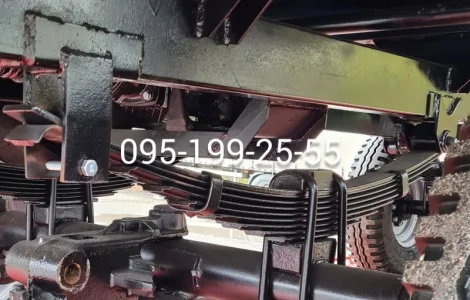 Передня вісь КТУ-10А, 2ПТС-4; ресора КТУ-10А, 2ПТС-4; палець ресори КТУ-10А, 2ПТС-4