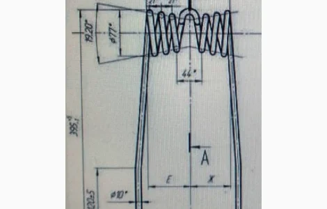 Пружина ЗБР, палец пружинный, калёный, купити пружину-граблину, купить пружину
