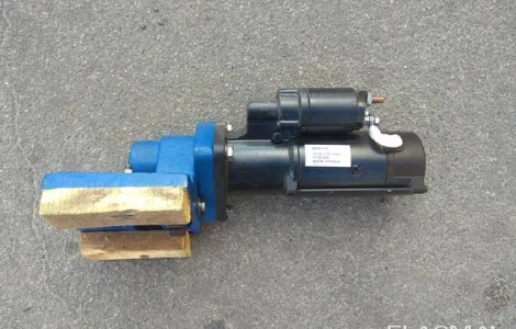 Переходник под стартер ПДМ-350 в сборе на ДТ-75