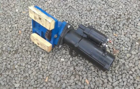 Переоборудование погрузчика ТО-18 с двигателем А-01 под стартер