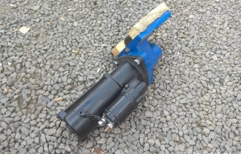 Переоборудование погрузчика ТО-28 с двигателем А-01 под стартер