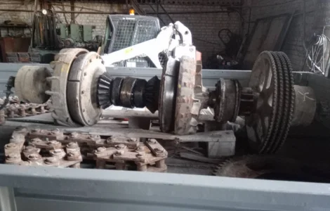 Вал реверса в сборе, б/у 652Б.036 на Э-652, ЭО-4111, ЭО-4112