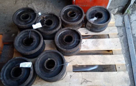 Ролик (голый) Э10011Е-0107-10Б. На ЭО-5111, ЭО-10011