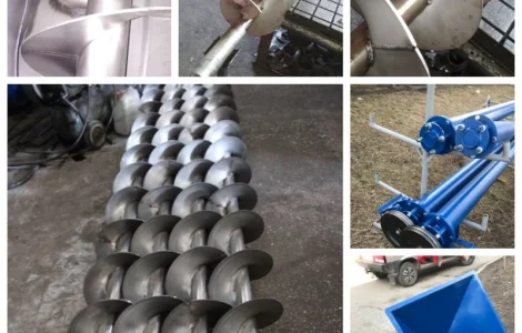 Изготовление винтовых шнеков. Реставрация. Полтава