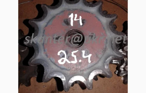 Зірочка звездочка крок =25, 4 зуб =14