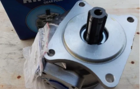 Насос шестеренный НШ-50 правый, круглый (Гидросила) оригинал