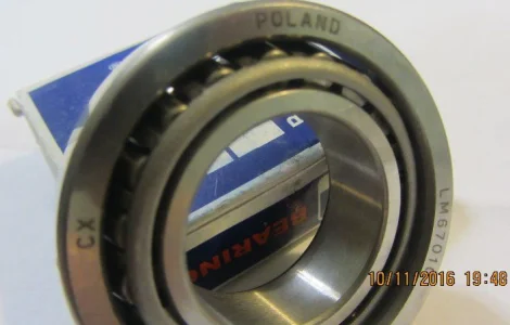 Подшипники роликовые конические LM67048 / LM67010