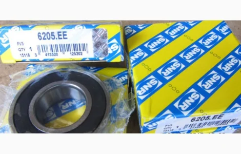 Подшипники шариковые закрытые 6205 ЕЕ - SNR- франция