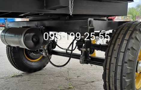 Тормозная система прицепа тракторного 2ПТС-4