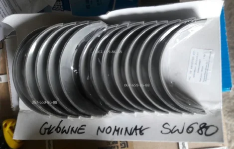 Вкладиши коленвала шатунные, коренные двигателя SW-680
