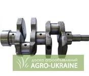 Вал коленчатый дизельного двигателя Д-21 с креплением маховика под болты М-14