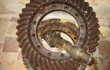 Шестерня ведущая коническая 133-2502017, Z=6 автомобиля ЗИЛ-133ГЯ