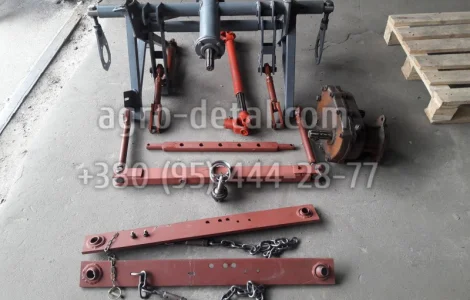 Навеска задняя трактора Т 16 с редуктором ВОМ и карданной передачей Т16.56.001-01