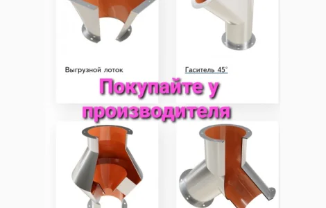 Гаситель скорости потока для самотечных систем