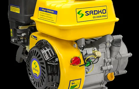 Двигатель бензиновый Sadko (Садко) GE-200R PRO. Оригинал. Гарантия. БЕСПЛАТНАЯ ДОСТАВКА
