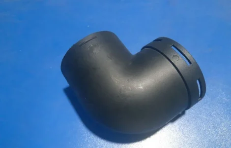 Коліно кутове автономного обігрівача 75мм