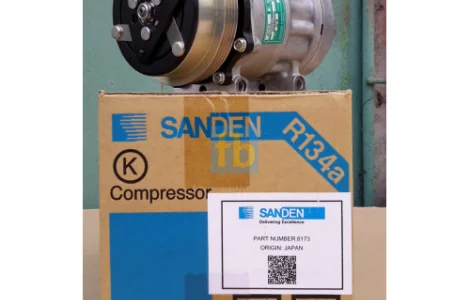 Компрессор кондиционера SANDEN 7H15 SD8173 NEW HOLLAND CASE комбайн