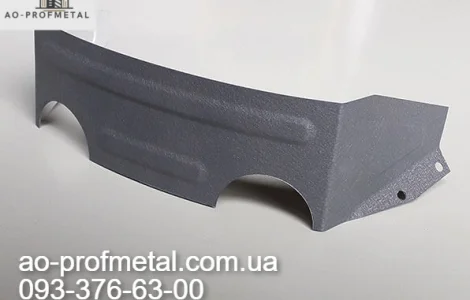 Снегоупор подкова 7024 РЕМА, Снегозадержатель подкова графитового цвета