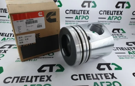 Поршень Cummins 6CT8.3, QSC8.3 3919564, 3923163, 3919928, 3802397