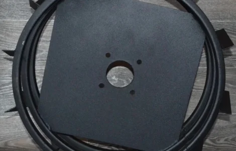 Купить грунтозацепы к мотоблоку (железные колёса) - 550 мм Агроруно