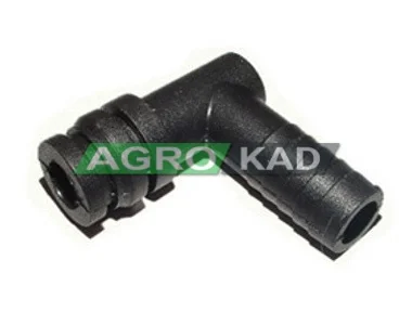 Вилка кутова ø 12, 5 – кріплення за допомогою чеки