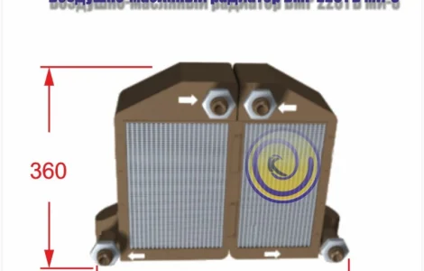 Воздушно-масляный радиатор ВМР 5349 Т ( ВМР 2281 Б ) Ми-8
