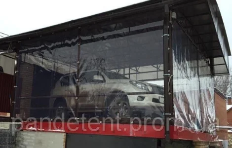 Защитные шторы для автомойки, цеха, производства. Штора ПВХ с бесплатной доставкой