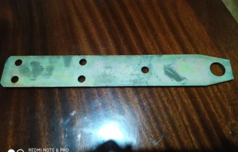 Стальная анодированная пластина