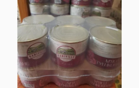 Продам високоякісні тушенку, паштети та каши з м'ясом від українського виробника