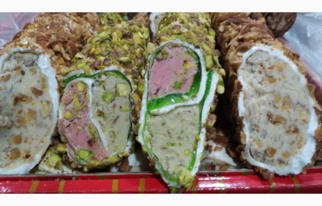 Турецкий рахат-лукум Sultan (рулет, палочки), лукум, халва